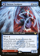 {R} Torrent Sculptor // Flamethrower Sonata (Extended Art) [Strixhaven: School of Mages][STX 331]