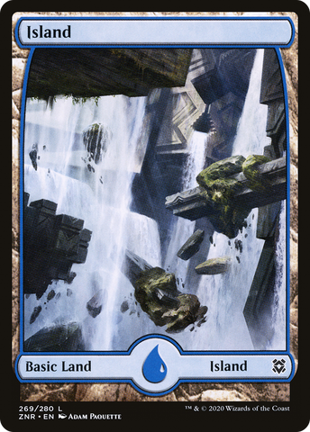 {B}[ZNR 269] Island (269) [Zendikar Rising]