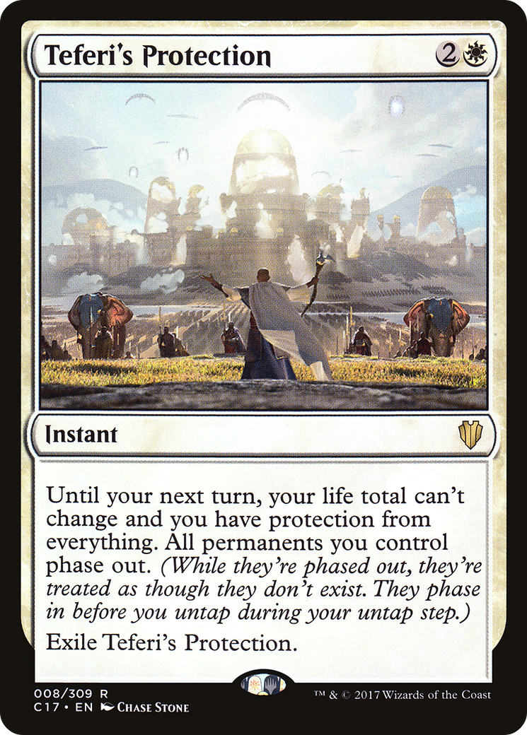 {R} Teferi's Protection [Commander 2017][C17 008]