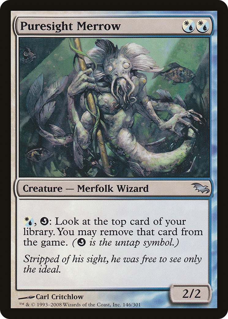 {C} Puresight Merrow [Shadowmoor][SHM 146]