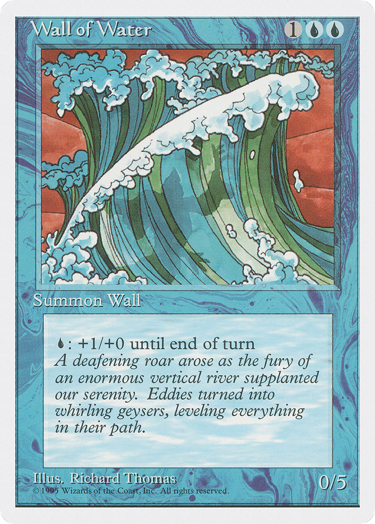 {C} Wall of Water [Fourth Edition][4ED 114]