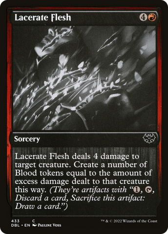 {C} Lacerate Flesh [Innistrad: Double Feature][DBL 433]