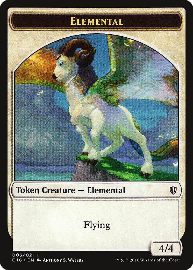 {T} Elemental Token [Commander 2016 Tokens][TC16 003]