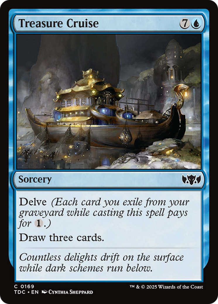 {C} Treasure Cruise [Tarkir: Dragonstorm Commander][TDC 169]