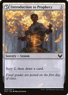 {C} Introduction to Prophecy [Strixhaven: School of Mages][STX 004]