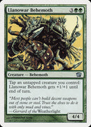 {O} Llanowar Behemoth (8th Edition) [Oversize Cards][OVR 8ED 261]