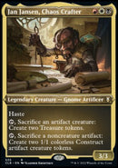 {R} Jan Jansen, Chaos Crafter (Foil Etched) [Commander Legends: Battle for Baldur's Gate][CLB 535]