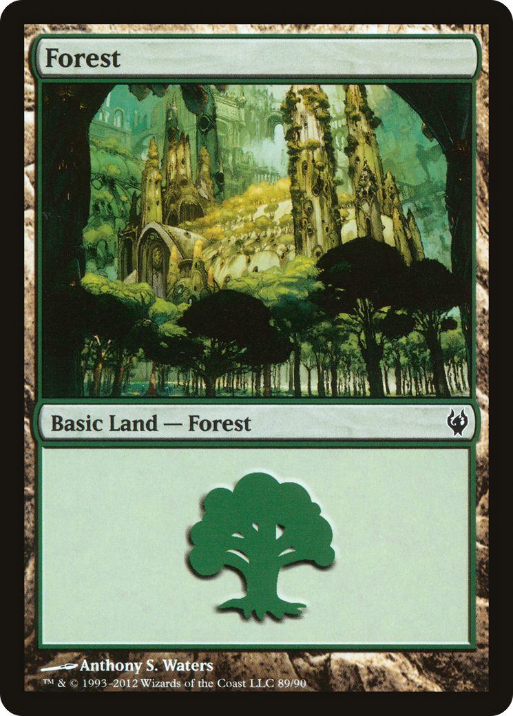 {B}[DDJ 089] Forest (89) [Duel Decks: Izzet vs. Golgari]