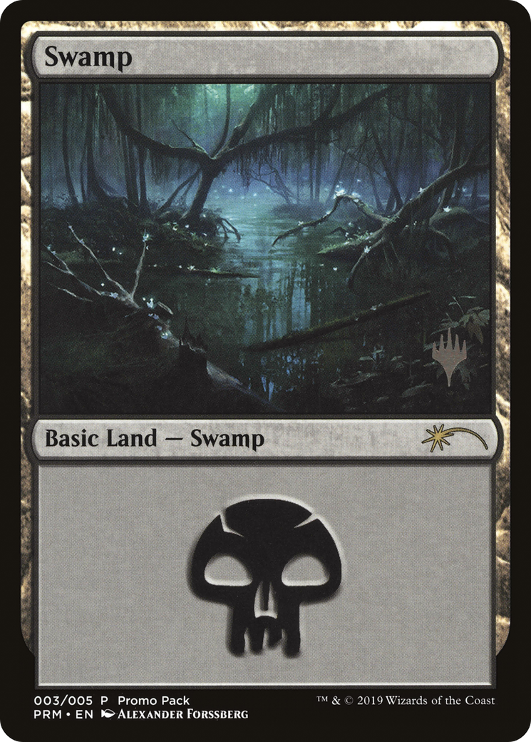 {B}[PP PP1 003] Swamp (3) [Core Set 2020 Promo Pack]