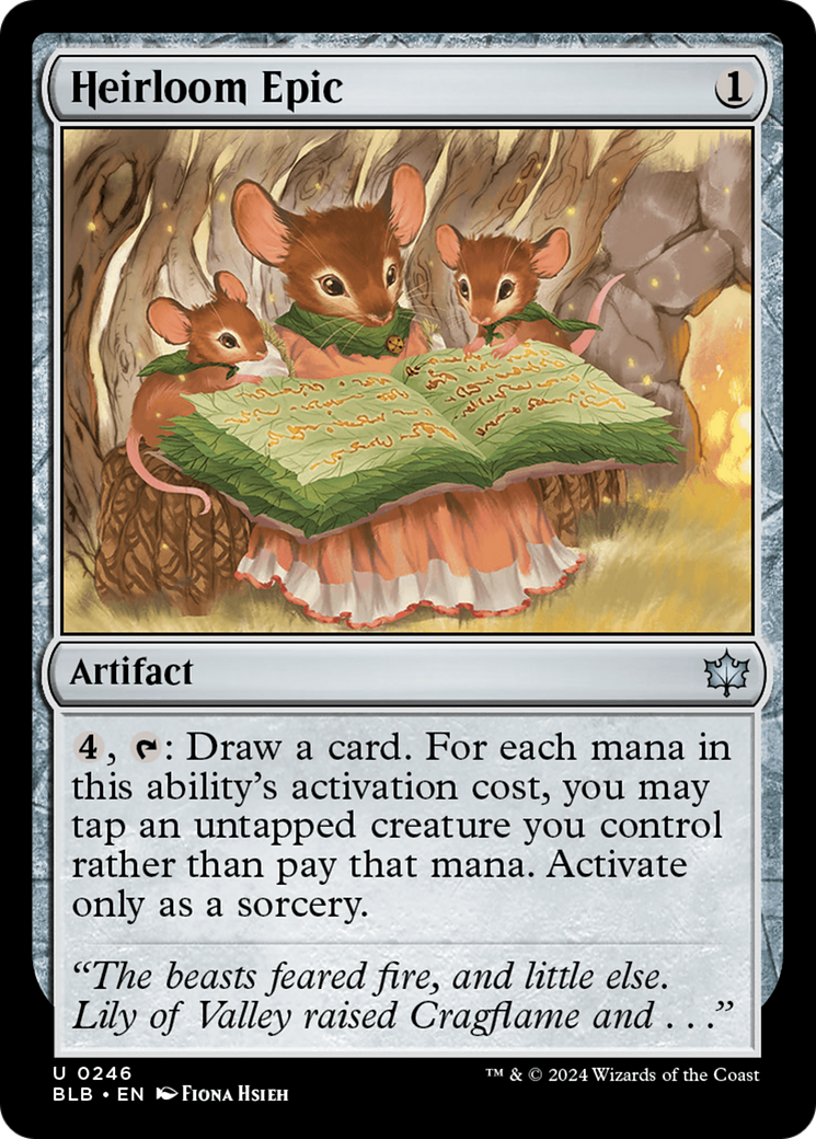 {@C} Heirloom Epic [Bloomburrow][BLB 246]