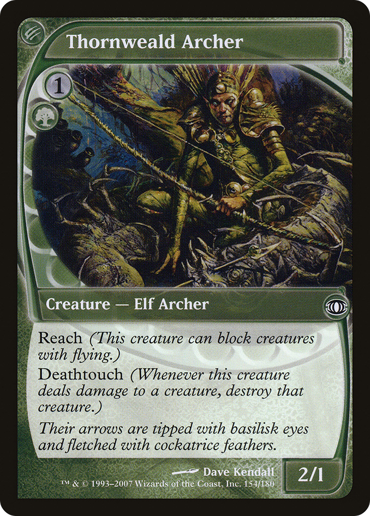 {C} Thornweald Archer [Future Sight][FUT 154]