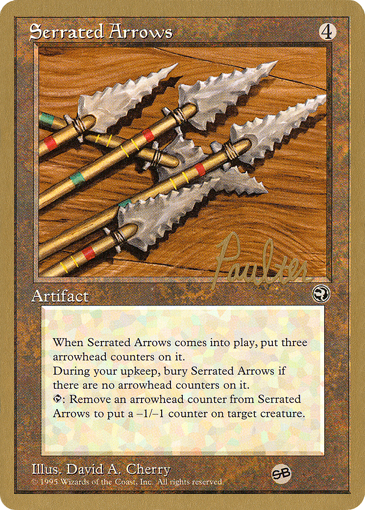 {C} Serrated Arrows (Preston Poulter) (SB) [Pro Tour Collector Set][GB PTC PP110SB]