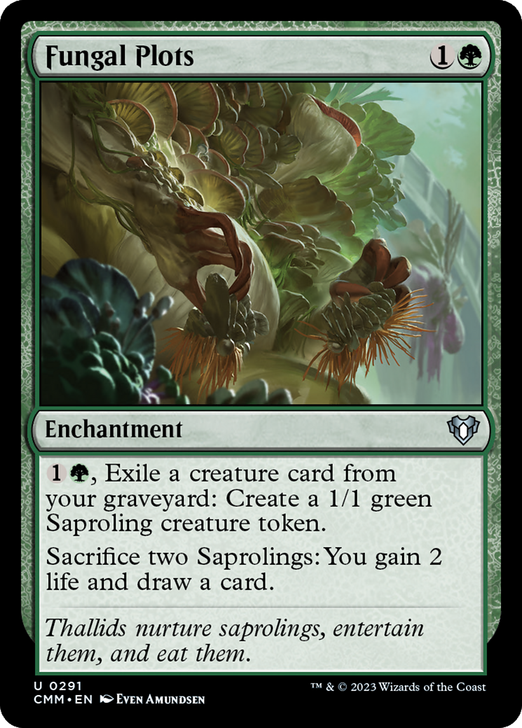 {C} Fungal Plots [Commander Masters][CMM 291]