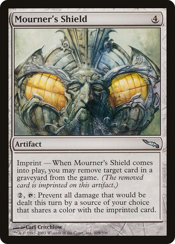 {C} Mourner's Shield [Mirrodin][MRD 209]
