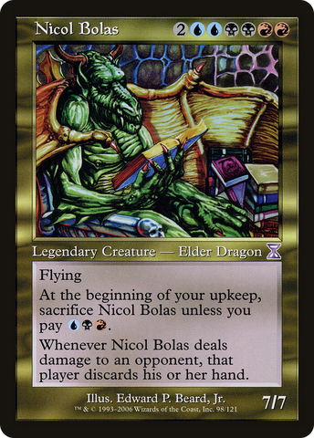 {R} Nicol Bolas [Time Spiral Timeshifted][TSB 098]