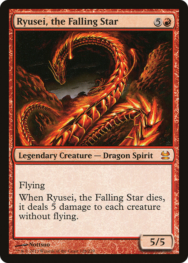 {R} Ryusei, the Falling Star [Modern Masters][MMA 128] - Misty Mountain Games