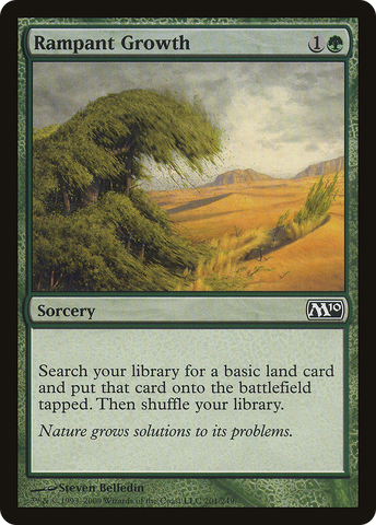 {C} Rampant Growth [Magic 2010][M10 201]