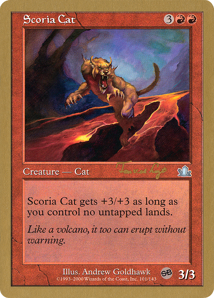{C} Scoria Cat (Tom van de Logt) (SB) [World Championship Decks 2001][GB WC01 TVDL101SB]