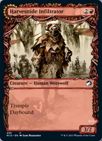 {C} Harvesttide Infiltrator // Harvesttide Assailant (Showcase Equinox) [Innistrad: Midnight Hunt][MID 293]