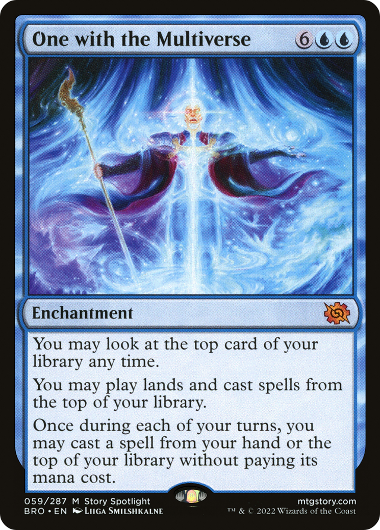 {R} One with the Multiverse [The Brothers' War][BRO 059]