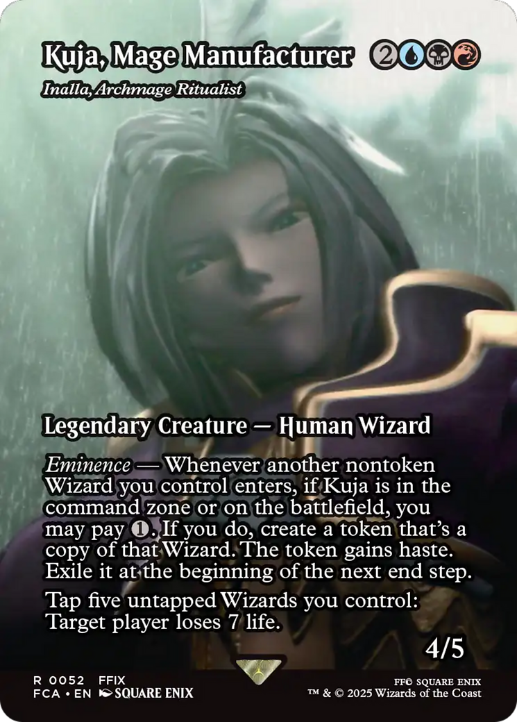 {R} Inalla, Archmage Ritualist - Kuja, Mage Manufacturer (Showcase) [FINAL FANTASY : Through the Ages][FCA 052]
