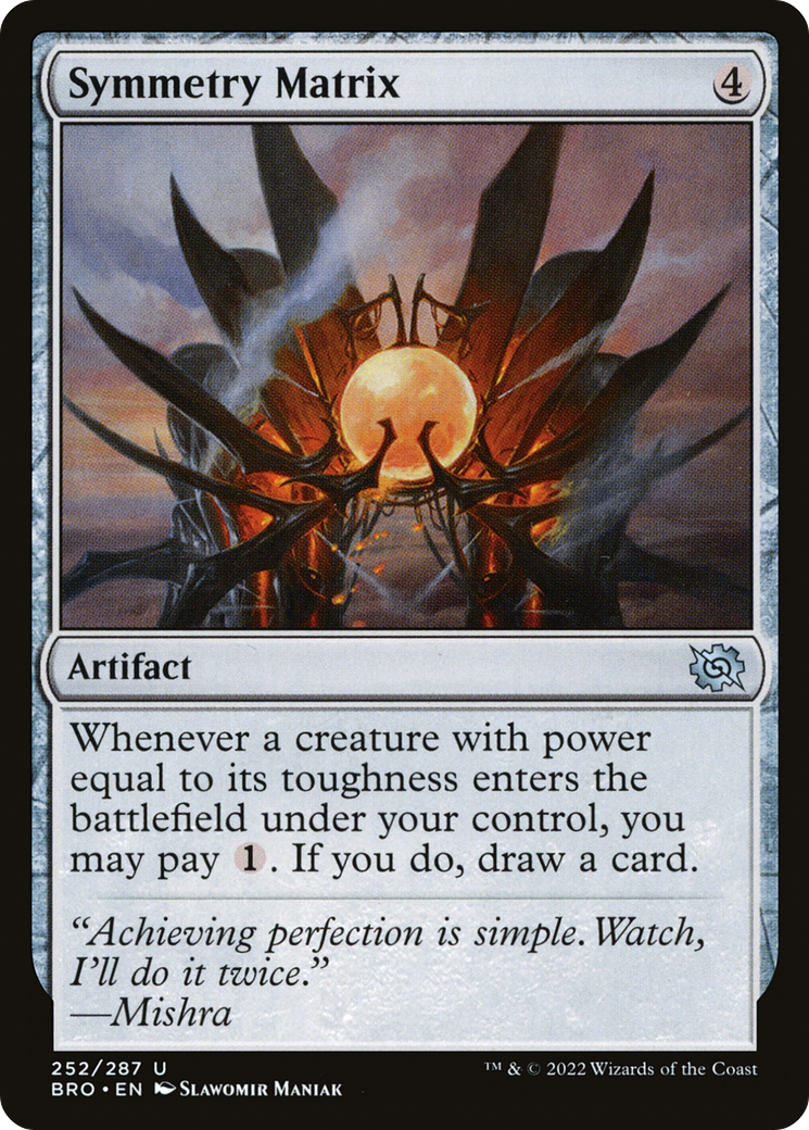 {C} Symmetry Matrix [The Brothers' War][BRO 252]
