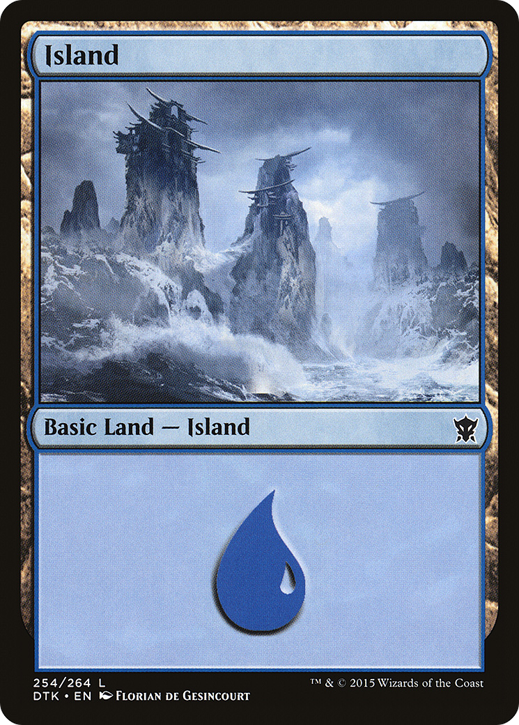 {B}[DTK 254] Island (254) [Dragons of Tarkir]