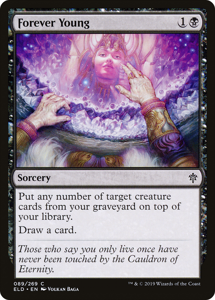 {C} Forever Young [Throne of Eldraine][ELD 089]