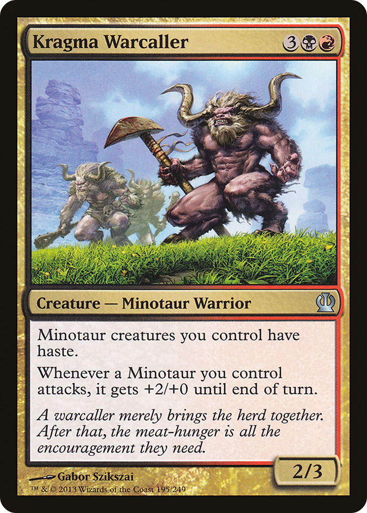 {C} Kragma Warcaller [Theros][THS 195]