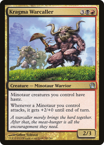{C} Kragma Warcaller [Theros][THS 195]