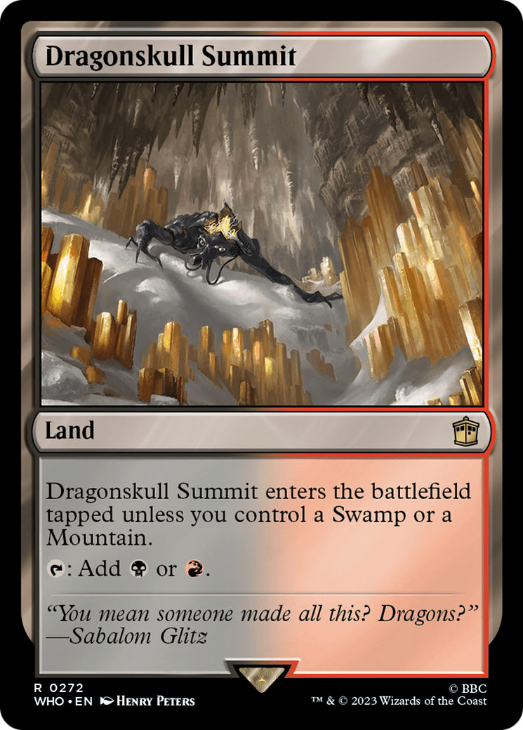 {R} Dragonskull Summit [Doctor Who][WHO 272]