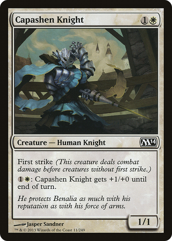 {C} Capashen Knight [Magic 2014][M14 011]