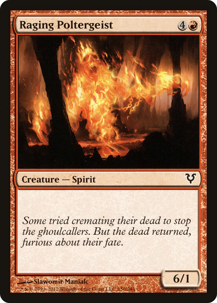 {C} Raging Poltergeist [Avacyn Restored][AVR 150]