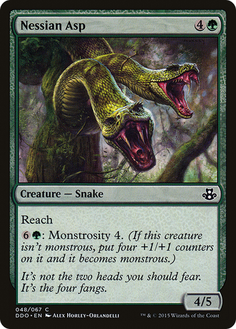 {C} Nessian Asp [Duel Decks: Elspeth vs. Kiora][DDO 048]