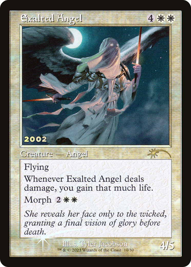 {R} Exalted Angel [30th Anniversary Promos][P30A 010]