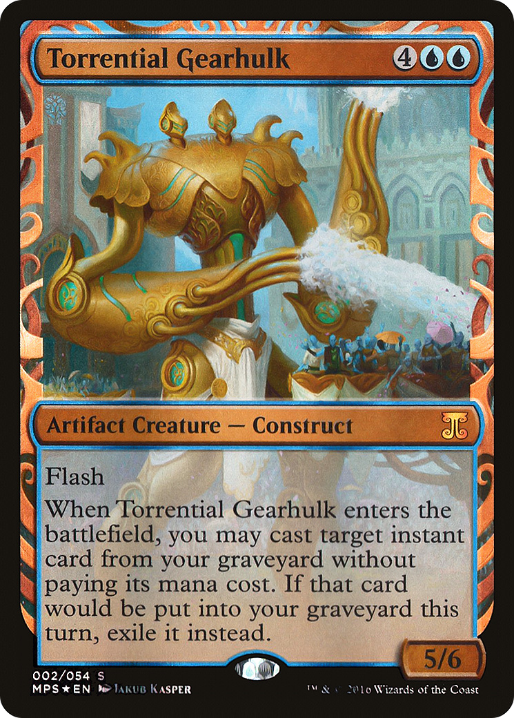 {R} Torrential Gearhulk [Kaladesh Inventions][MPS 002] - Misty Mountain Games