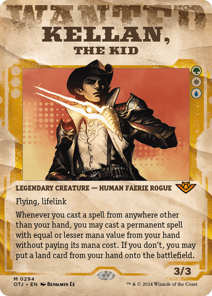 {@R} Kellan, the Kid (Showcase) [Outlaws of Thunder Junction][OTJ 294]