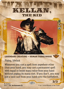{@R} Kellan, the Kid (Showcase) [Outlaws of Thunder Junction][OTJ 294]