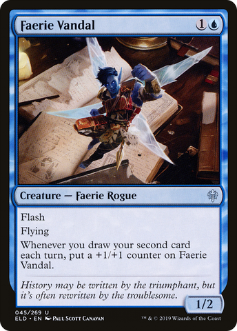 {C} Faerie Vandal [Throne of Eldraine][ELD 045]