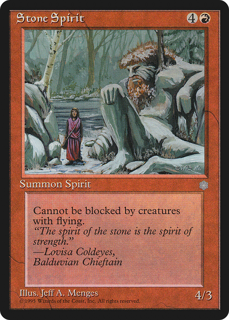 {C} Stone Spirit [Ice Age][ICE 218]