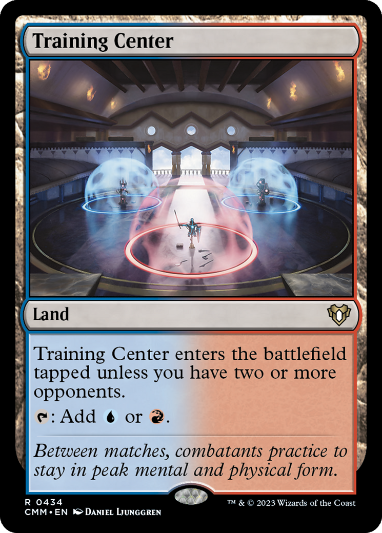 {R} Training Center [Commander Masters][CMM 434]