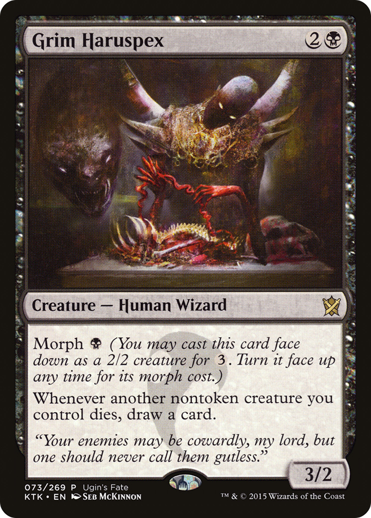{R} Grim Haruspex [Ugin's Fate][PA UGIN 073]