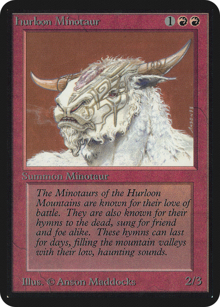 {C} Hurloon Minotaur [Alpha Edition][LEA 158]