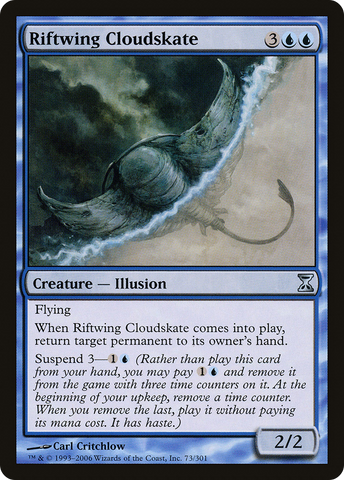 {C} Riftwing Cloudskate [Time Spiral][TSP 073]