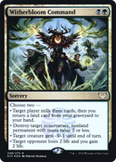 {R} Witherbloom Command [Strixhaven: School of Mages Prerelease Promos][PR STX 248]