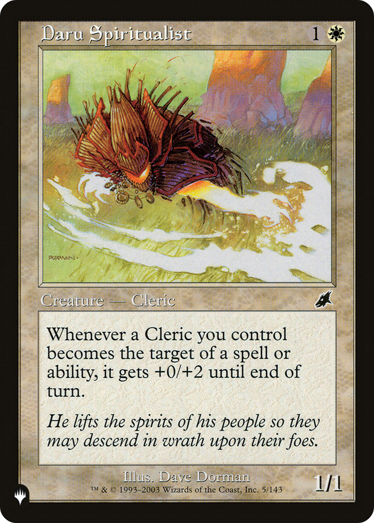 Daru Spiritualist [LIST 5/143]