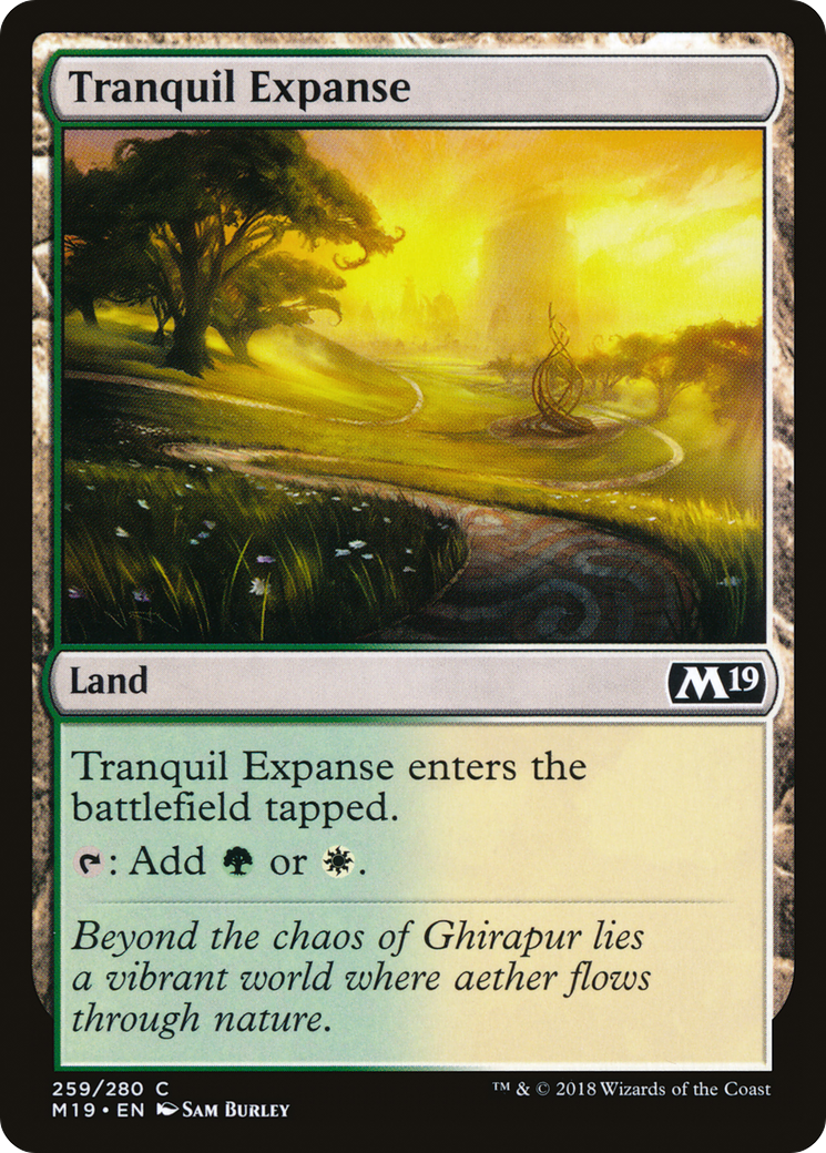 {C} Tranquil Expanse [Core Set 2019][M19 259]