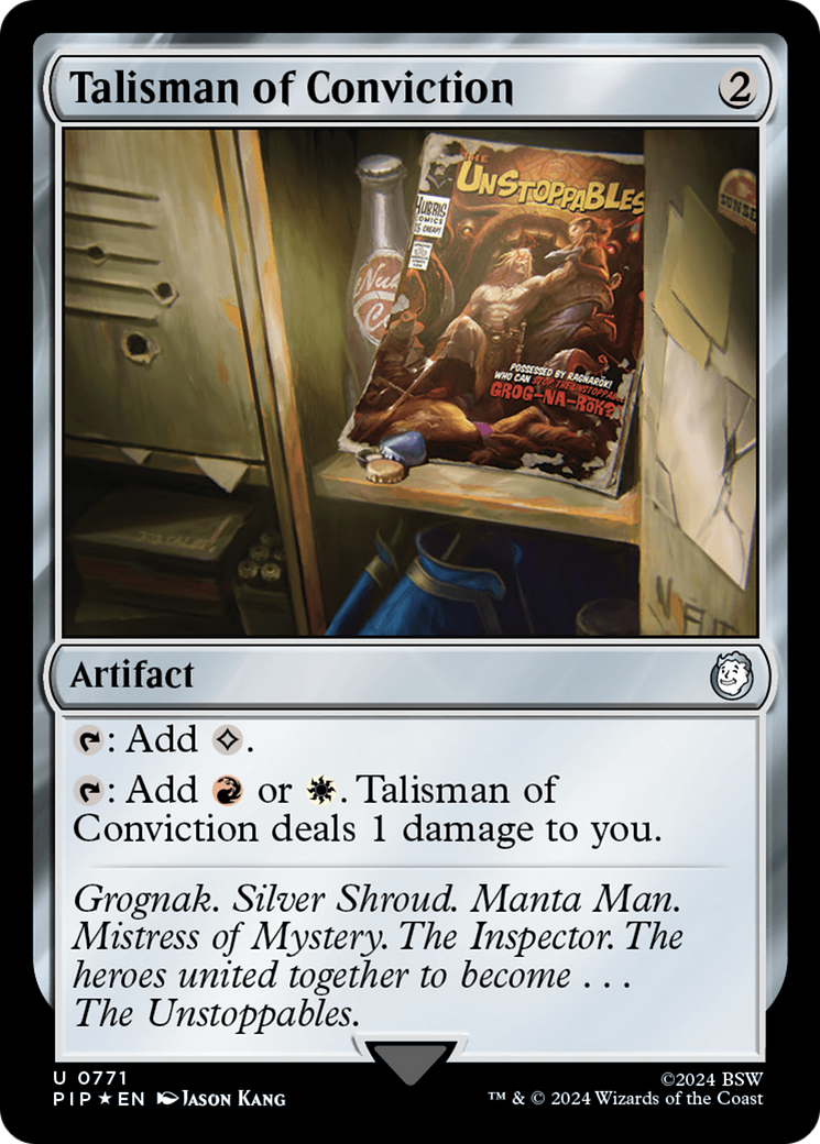 {C} Talisman of Conviction (Surge Foil) [Fallout][PIP 771]