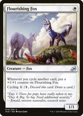 {C} Flourishing Fox [Ikoria: Lair of Behemoths][IKO 013]