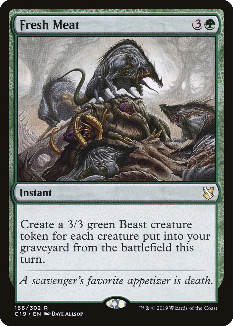 {R} Fresh Meat [Commander 2019][C19 166]